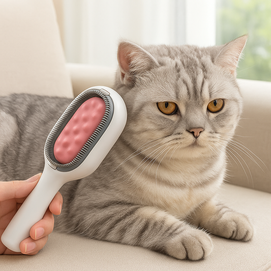 Effortless Pet Grooming Tool: Cat Hair Remover Brush