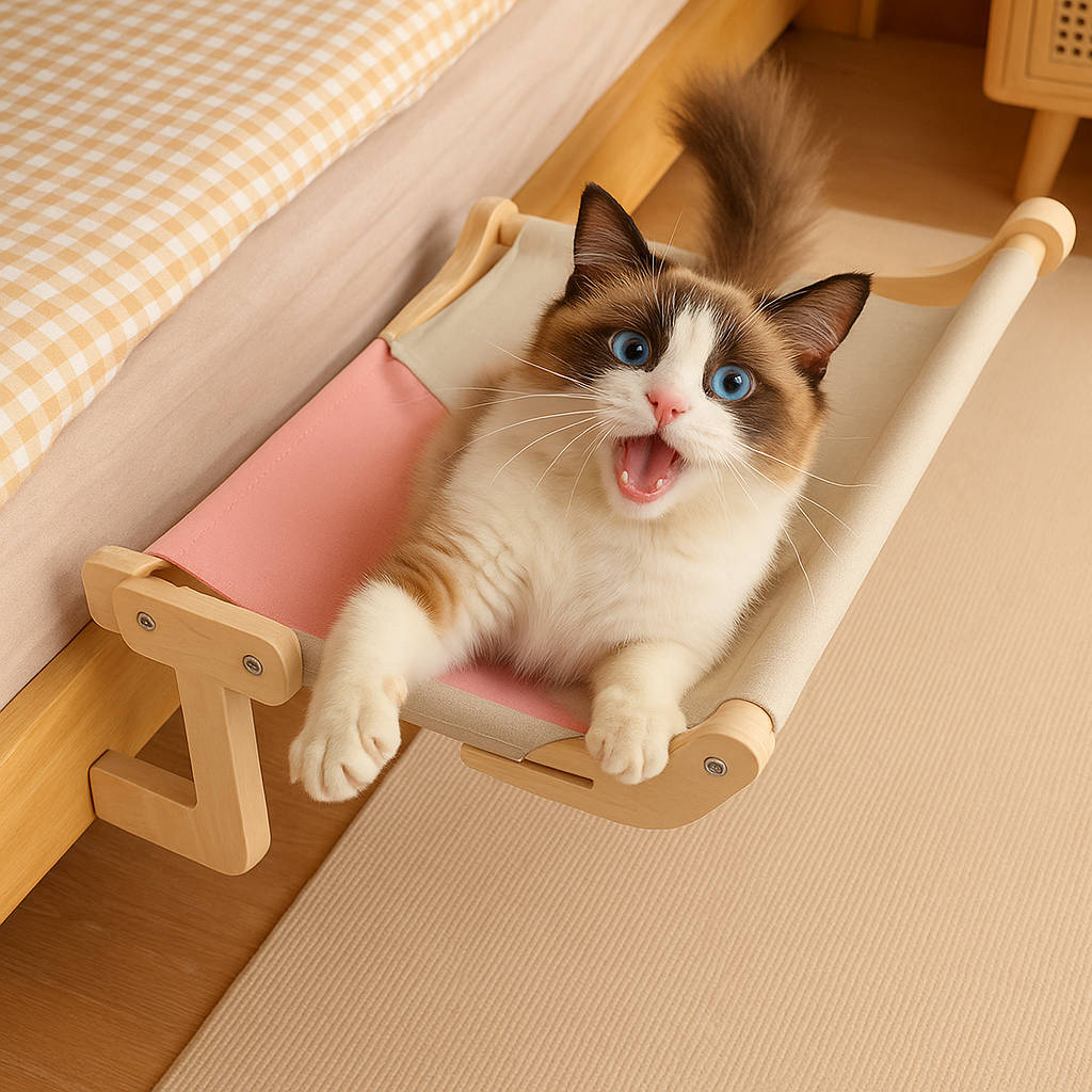 Durable Cat Window Perch Hammock for Cozy Relaxation
