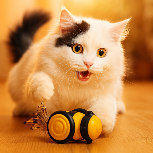 Interactive Bees Cat Toy - Fun & Engaging Playtime