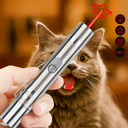 Interactive Cat Laser Toy for Endless Fun and Exercise