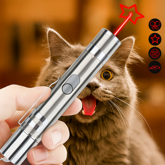 Interactive Cat Laser Toy for Endless Fun and Exercise