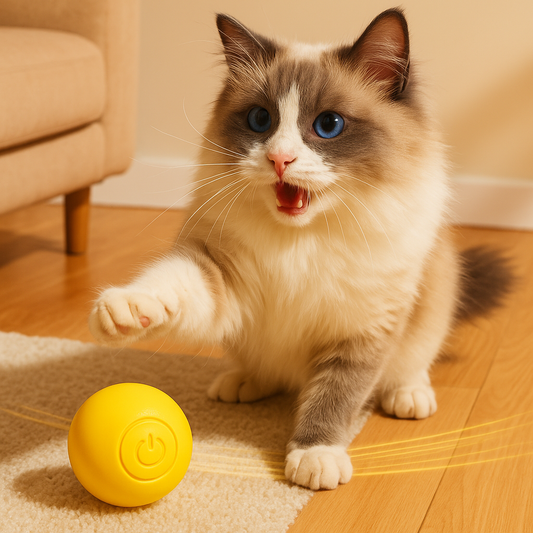 Interactive Automatic Cat Toy for Endless Fun