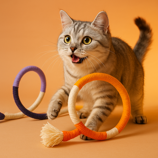 Durable Interactive Cat Toy Rope for Endless Fun