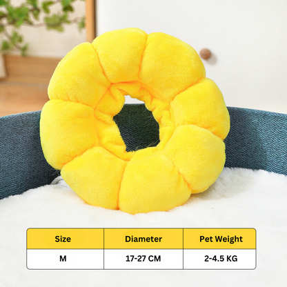 Sunflower Anti-Licking Pet Accessory - Soft & Comfortable