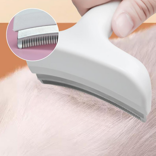 Effective Pet Grooming Tool: Cat Hair Removal Comb Brush
