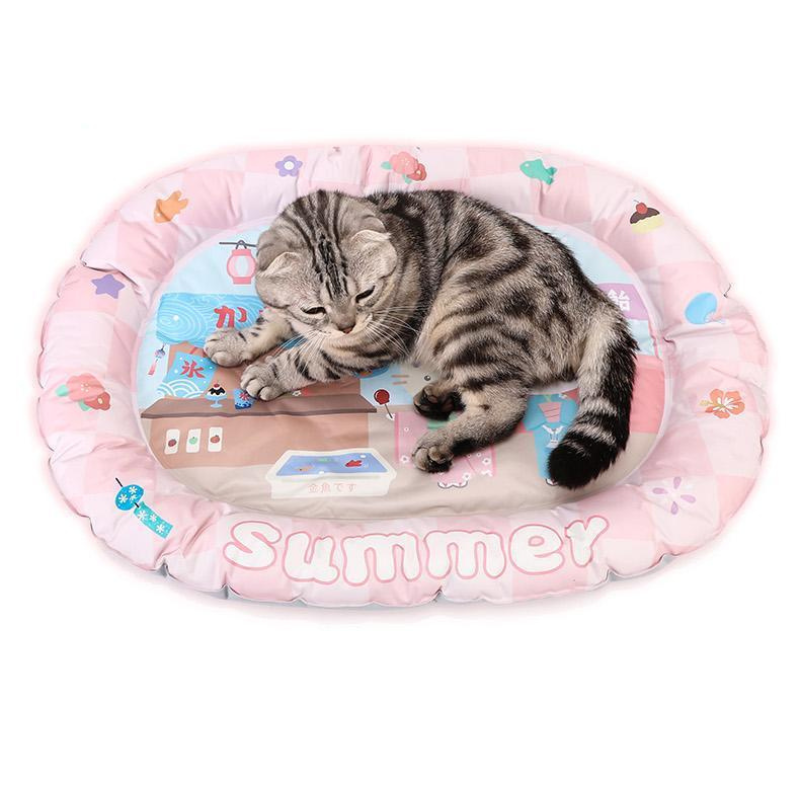 Cooling Pet Bed for Cats & Dogs - Refreshing Ice Pad