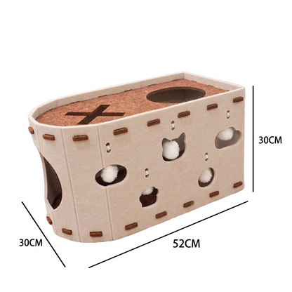 Durable Cat Scratching Board & Bed - Fun Pet Accessory