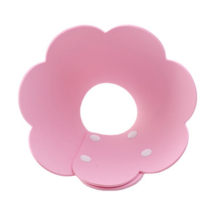 Flower Plush Anti-Licking Collar - Soft & Comfortable Pet Accessory