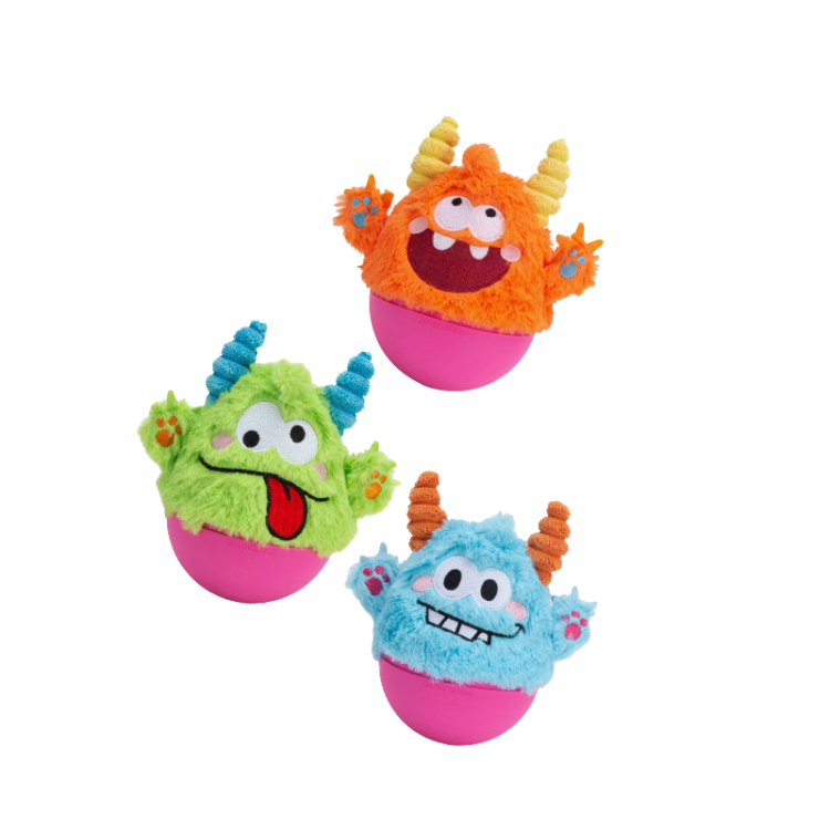 Interactive Plush Dog Toy with Squeaky Sound for Fun Play