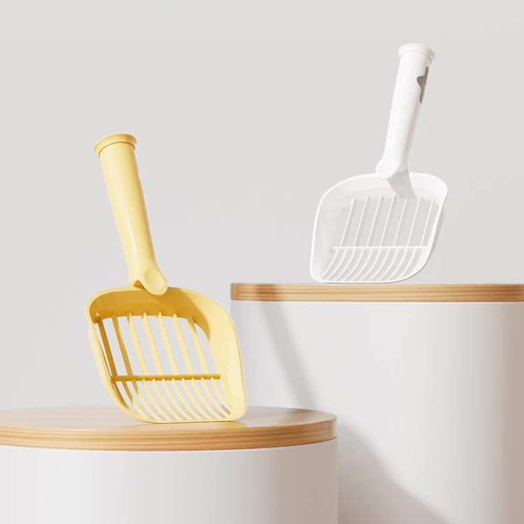 Convenient Cat Litter Shovel with Waste Bag Storage