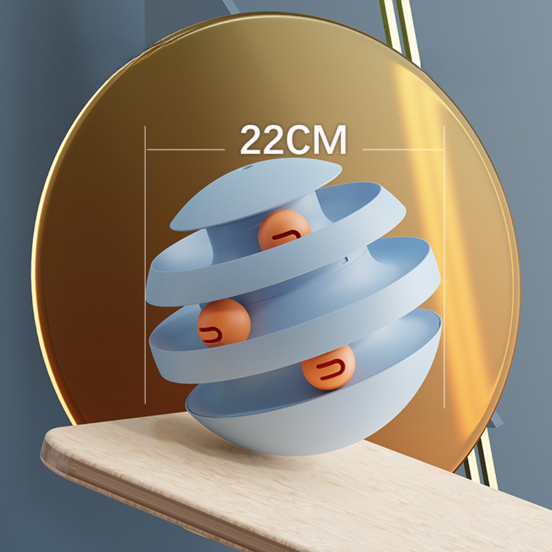Interactive Cat Toy: Engaging Tumbler Ball for Fun Playtime