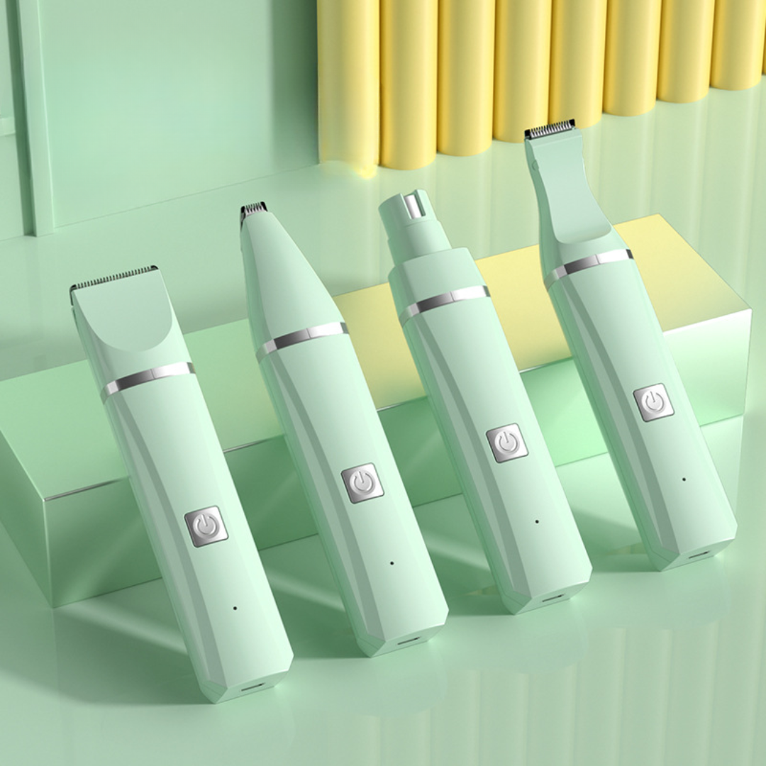 4-in-1 Pet Grooming Tool for Effortless Fur Trimming