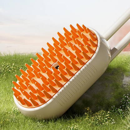 Interactive Pet Grooming Tool: Spray Massage Comb for Cats