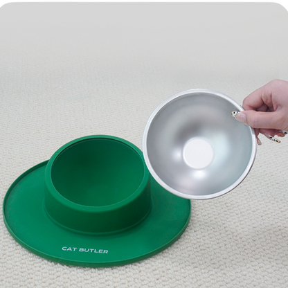 Durable Anti-Flip Silicone Pet Feeding Bowl for Mess-Free Meals
