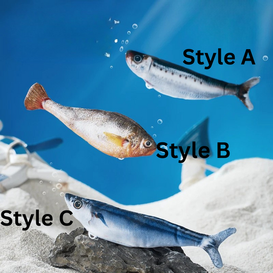 Interactive Realistic Fish Cat Toy - Fun Plush for Playtime