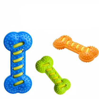 Durable Bone-Shaped Dog Toy for Chew-Resistant Fun