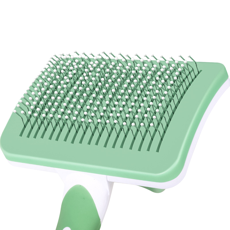 Curved Pet Grooming Tool for Effortless Shedding Control