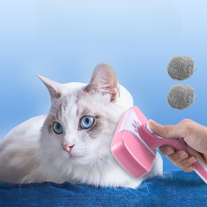 Pet Grooming Tool: Effective Cat Fur Remover Brush