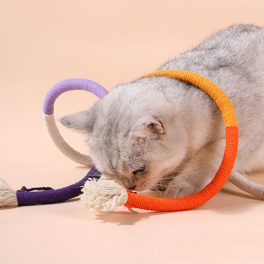 Durable Interactive Cat Toy Rope for Endless Fun