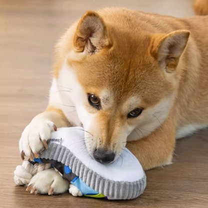 Durable Dog Toy: Cotton Rope Slippers for Chewing Fun