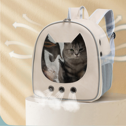 Breathable Cat Carrier Bag - Comfortable & Travel-Friendly