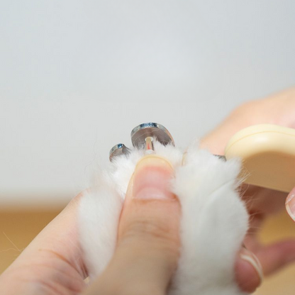 Durable Pet Nail Clipper Scissors with Safe Round Hole Design