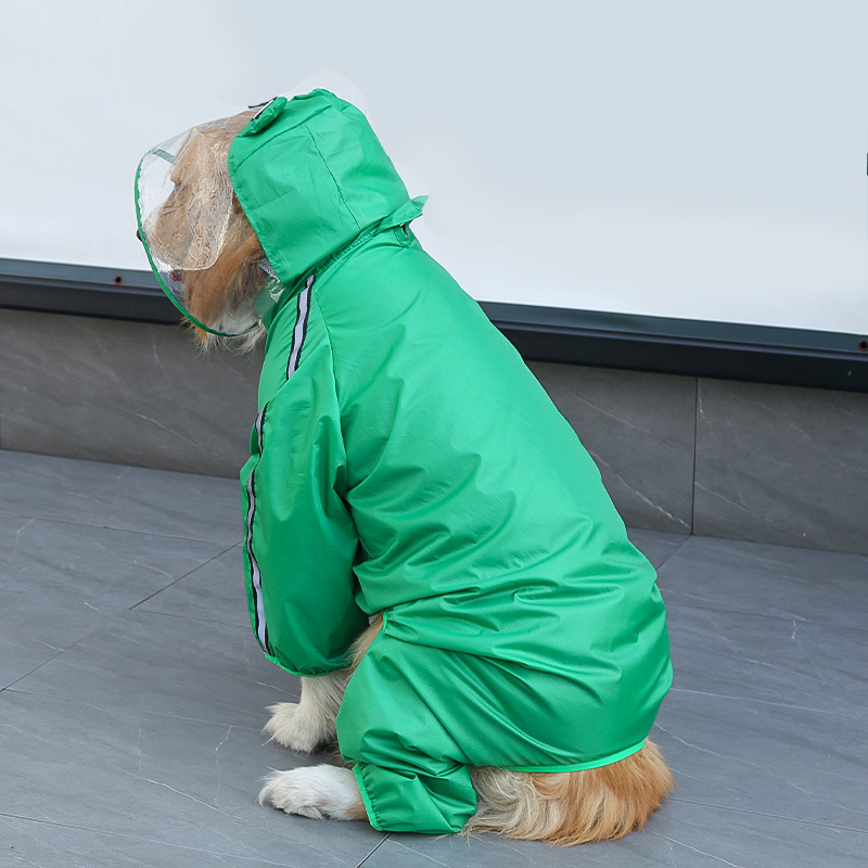 Durable Waterproof Dog Raincoat for All-Weather Protection