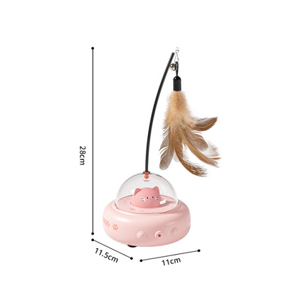 Interactive Electric Feather Cat Toy for Endless Fun
