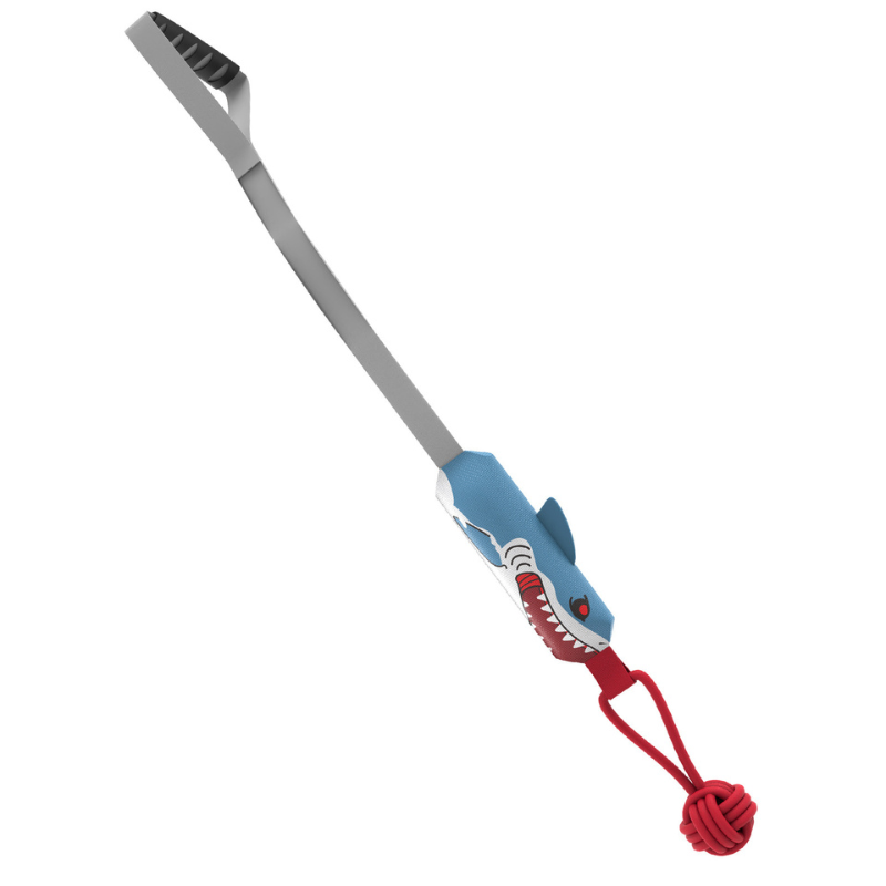 Durable Shark Design Dog Toy for Interactive Chewing Fun