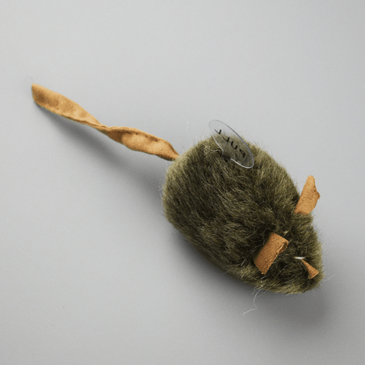 Interactive Plush Cat Toy Mouse with Sound for Endless Fun