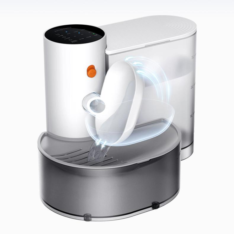 Rechargeable Cat Drinking Fountain with Automatic Flowing Water