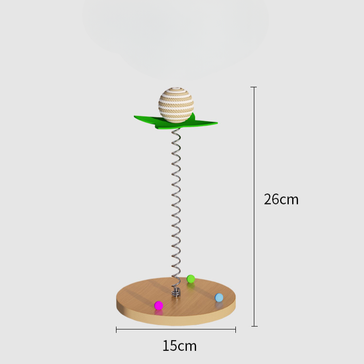 Interactive Sisal Ball Cat Toy for Endless Fun