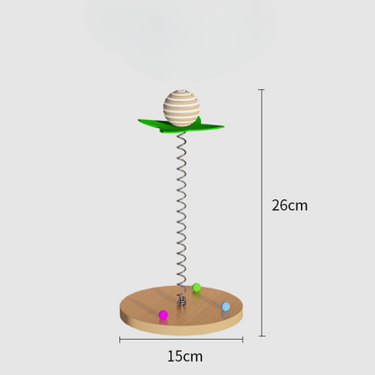 Interactive Sisal Ball Cat Toy for Endless Fun