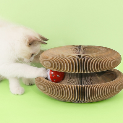 Interactive Cat Toy with Bell - Fun Scratcher for Cats