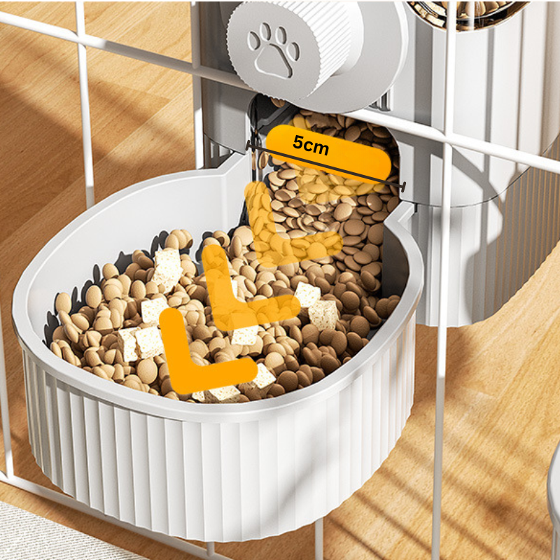 Smart Pet Feeder & Water Dispenser: Hassle-Free Feeding!