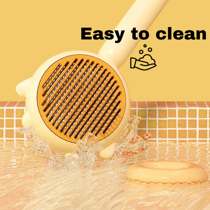 Effortless Cat Hair Removal Comb Brush - Essential Grooming Tool