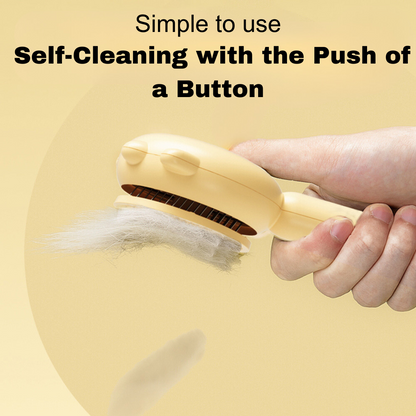 Effortless Cat Hair Removal Comb Brush - Essential Grooming Tool