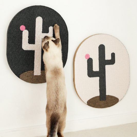Durable Wall-Mounted Cat Toy for Fun Scratching