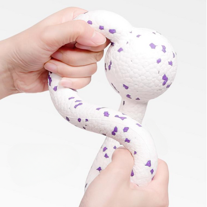 Durable Dog Chew Ring Balls - Fun Interactive Toy