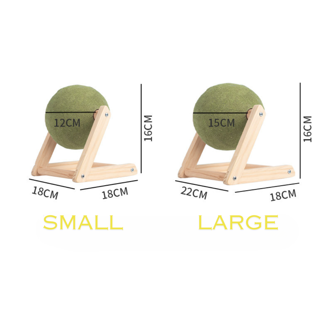 Interactive Catnip Licking Ball Toy for Fun Playtime