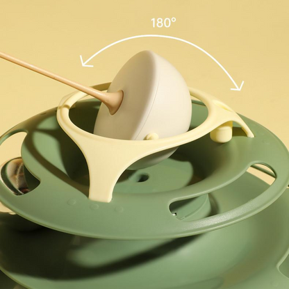Interactive Cat Toy: Engaging Ball Track for Endless Fun