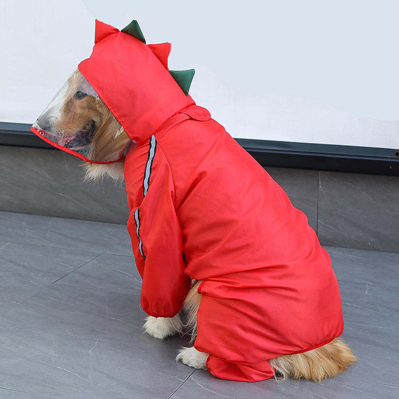 Durable Waterproof Dog Raincoat for All-Weather Protection
