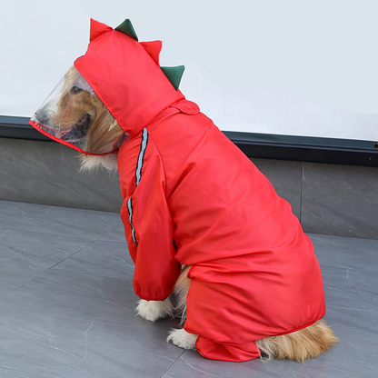 Durable Waterproof Dog Raincoat for All-Weather Protection