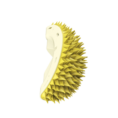 Interactive Durian Cat Groomer Brush with Catnip