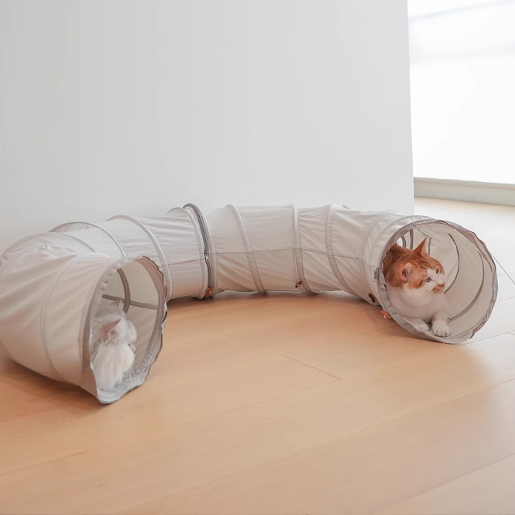 Interactive Cat Tunnel Toy for Indoor Fun & Exploration