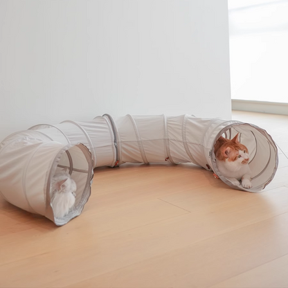 Interactive Cat Tunnel Toy for Indoor Fun & Exploration