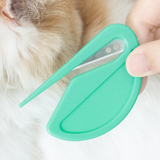 Cat Grooming Tool: Effective Detangling & Fur Removal Brush