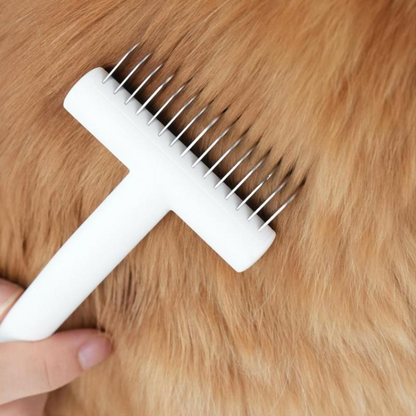 Pet Grooming Tool: Effective Deshedding Comb for Easy Care