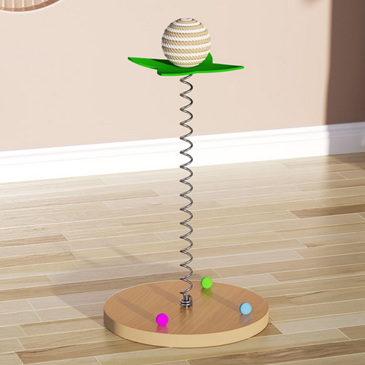 Interactive Sisal Ball Cat Toy for Endless Fun