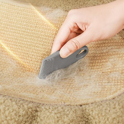 Pet Grooming Tool: Effective Silicone Fur Remover Brush
